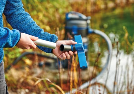 Teichreinigung im Frühjahr