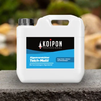 Algenvernichter Teich-Multi am Teich