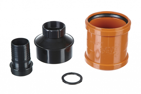 Beipack Rohrreduzierung 110 mm x 2"