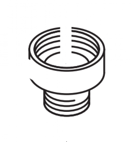 Reduzierstück 3" auf 2 1/2" MIDI