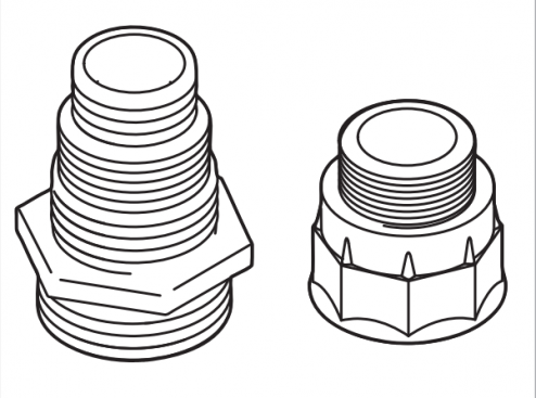 Tüllen Set MudDrain 2"