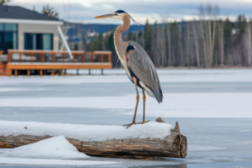 Fischreiher Abwehr - erfolgreicher Reiherschutz am Teich