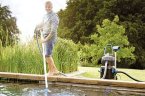 Teichpflege im Frühjahr 2026