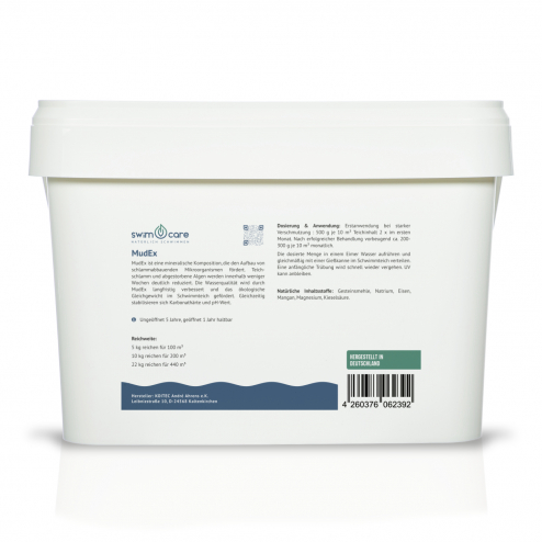 swimcare MudEx - Reduktion von Teichschlamm