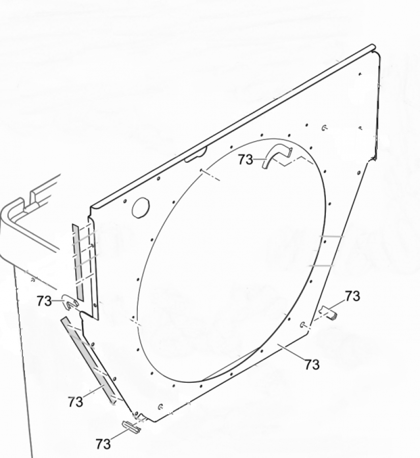 Ersatz Trennwand BioTec/Compact Gravi. | Oase Ersatzteil Nr. 44232