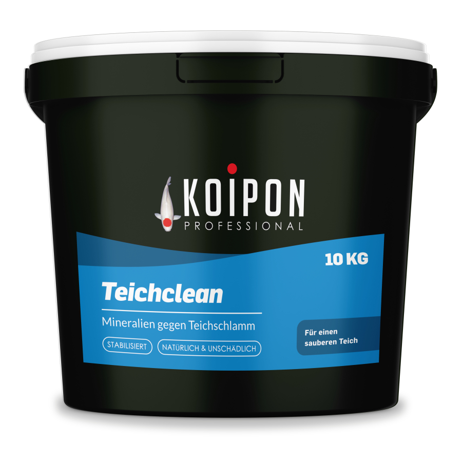 KOIPON Teichclean - Bio Teichschlammentferner & Teichreiniger zur Förderung von Teichschlammbakterien und Mikroorganismen