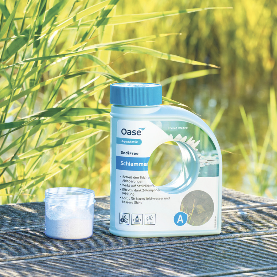Oase AquaActiv Sedifree 5L - Trattamento Antifango Per Laghetti E Stagni - Foto 9
