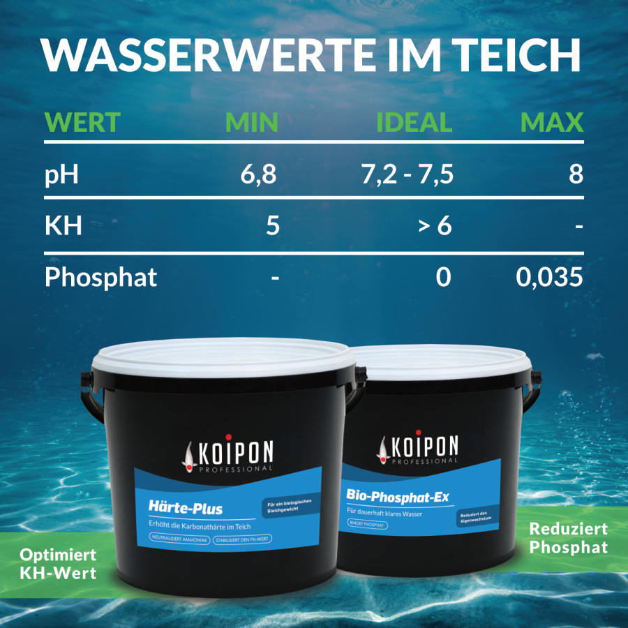 Teichklar 5 Liter – Wasserklärer Gegen Grünes & Trübes Teichwasser, Für Alle Gartenteiche