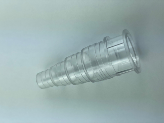 Stufenschlauchspiraltülle 1 1/2" klar