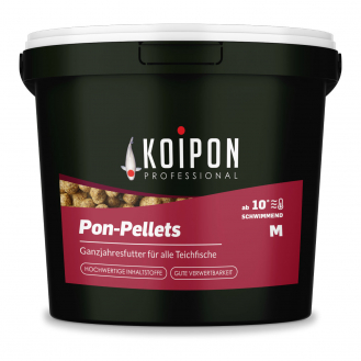 Pon-Pellets Größe M - Ganzjahresfutter für alle Teichfische