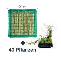 Pflanzinsel-Set 125 cm quadratisch
