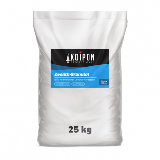 Zeolith-Granulat 25 kg - Schadstoffbinder Teich