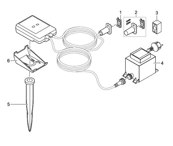 Bauplan 1 Ersatzteile für Oase InScenio EGC Controller Cloud