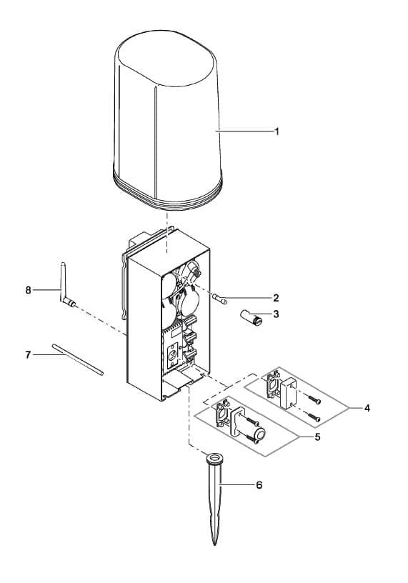 Bauplan 1 Ersatzteile für Oase InScenio FM-Master WLAN EGC