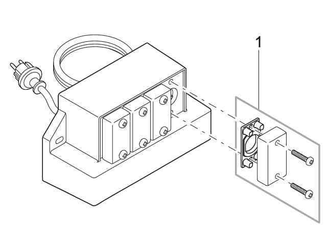 Bauplan 1 Ersatzteile für Oase LunAqua Power LED Driver 30 W