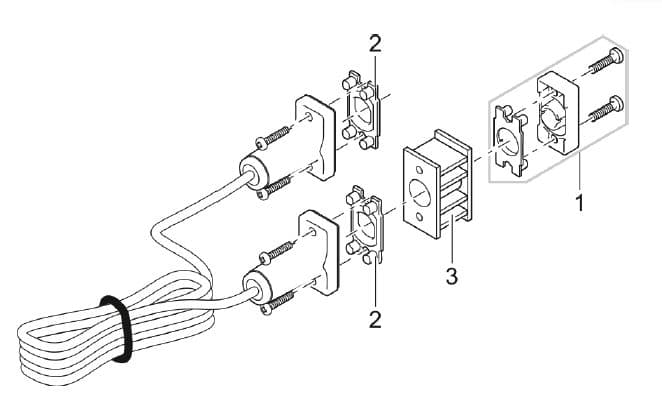 Bauplan 1 Ersatzteile für Oase ProfiLux Garden LED Kabel 7,5 m