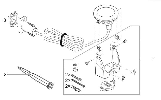 Bauplan 1 Ersatzteile für Oase ProfiLux Garden LED RGB