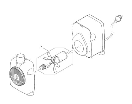 Bauplan 1 Ersatzteile für Pontec PondoCompact 1200i