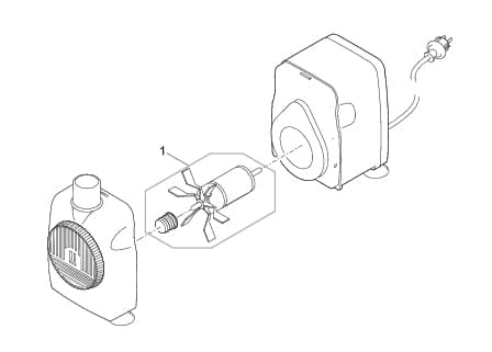 Bauplan 1 Ersatzteile für Pontec PondoCompact 800