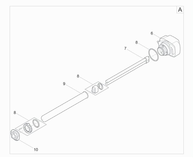 Bauplan 2 Ersatzteile für Oase Bitron Gravity 55 W