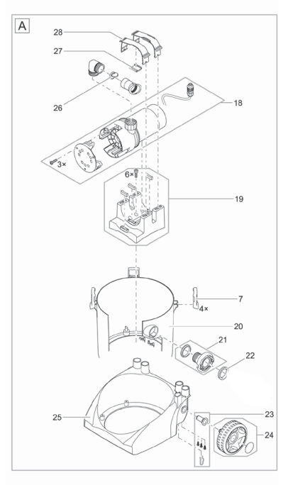 Bauplan 2 Ersatzteile für PondoVac 5