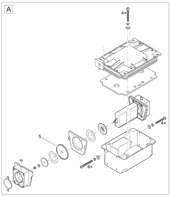 Bauplan 2 Ersatzteile für Pontec PondoAir Set 3600
