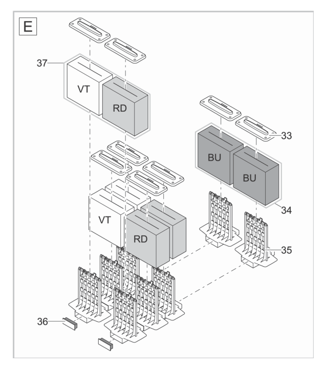 Bauplan 3 Ersatzteile für Oase BioTec ScreenMatic² 40000