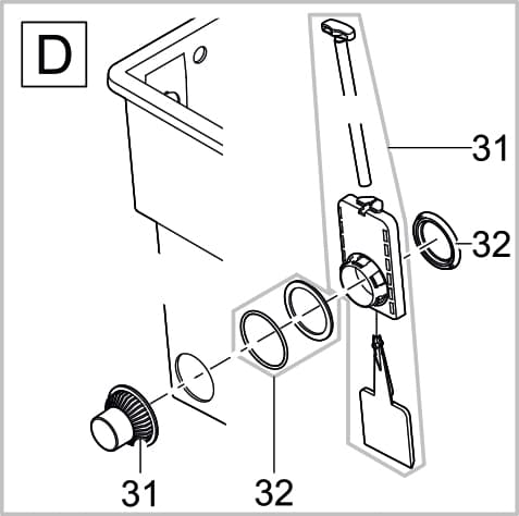 Bauplan 4 Ersatzteile für Oase BioTec ScreenMatic² 90000
