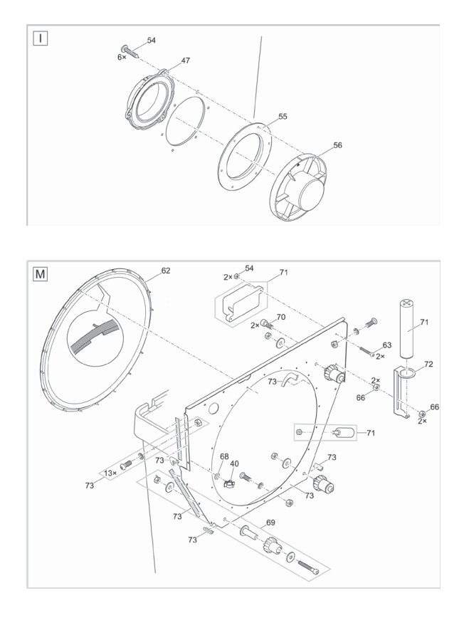 Bauplan 4 Ersatzteile für Oase ProfiClear Premium Compact Gravitation