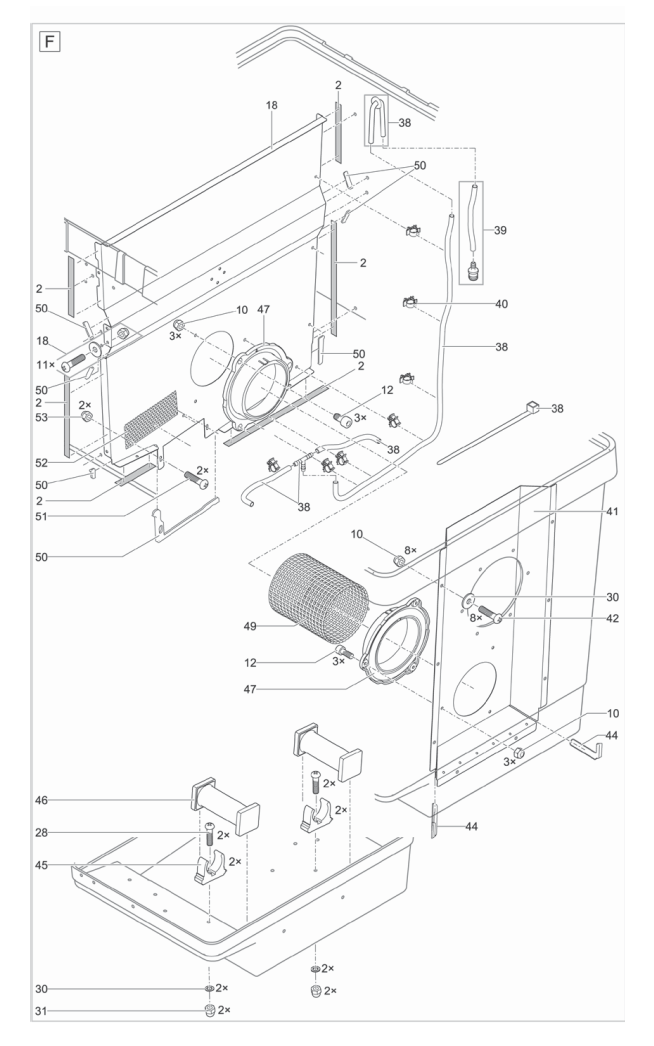 Bauplan 4 Ersatzteile für Oase ProfiClear Premium Compact gepumpt