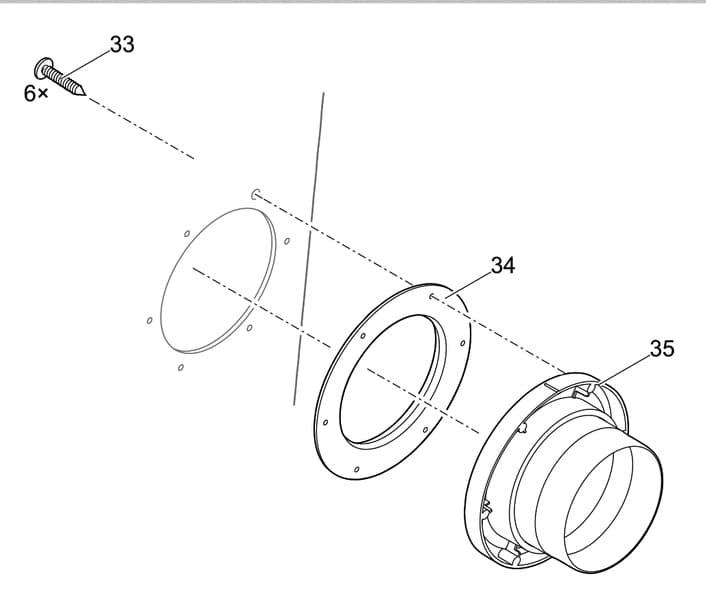Bauplan 5 Ersatzteile für Oase ProfiClear Premium TF-L Gravitation EGC