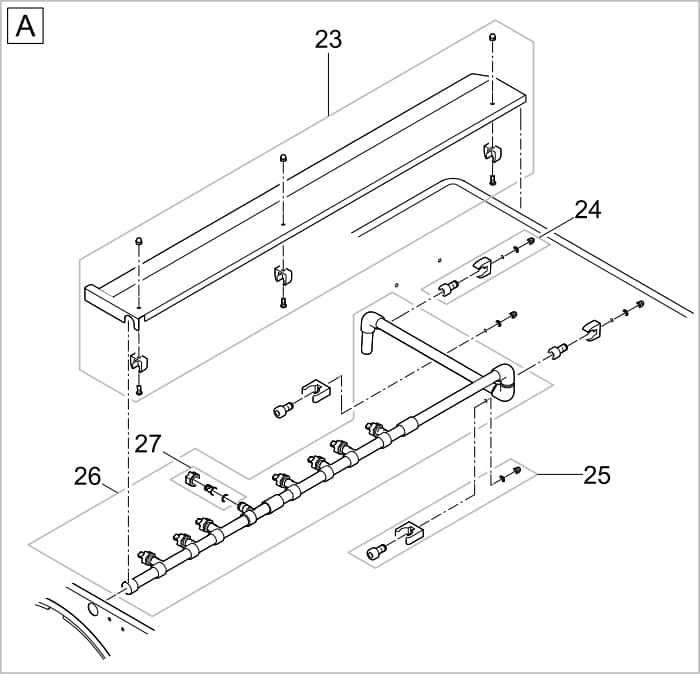 Bauplan 6 Ersatzteile für Oase ProfiClear Premium TF-XL gepumpt EGC