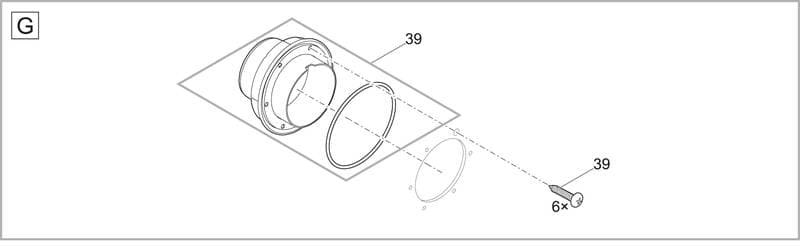 Bauplan 6 Ersatzteile für Oase ProfiClear Premium Trommelfilter gepumpt