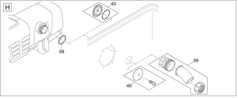 Bauplan 7 Ersatzteile für Oase ProfiClear Premium Trommelfilter gepumpt