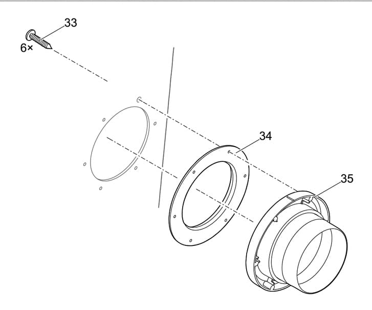 Bauplan 7 Ersatzteile für Oase ProfiClear Trommelfilter Premium TF-L gepumpt EGC