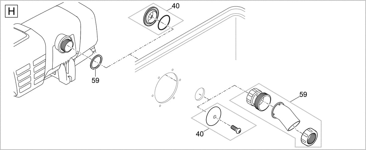 Bauplan 8 Ersatzteile für Oase ProfiClear Trommelfilter Premium TF-L gepumpt EGC